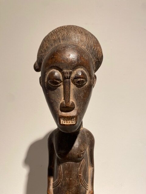 Baoule Statue face