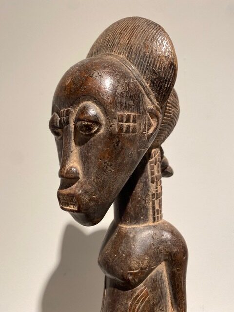 Baoule Statue head